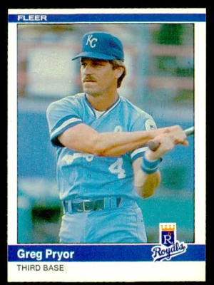 1984 Fleer - Greg Pryor #353 - Image 1 of 2