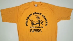 CAMISETA DE COLECCIÓN NASA COLUMBIA JOHNSON SPACE CENTER NBC NEWS CAMARÓGRAFO CAMISA - Imagen 1 de 5