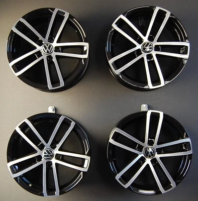 ORIGINAL 17 ZOLL ALUFELGEN SATZ VW VOLKSWAGEN GOLF VII 5G0601025AP - Bild 1 von 4