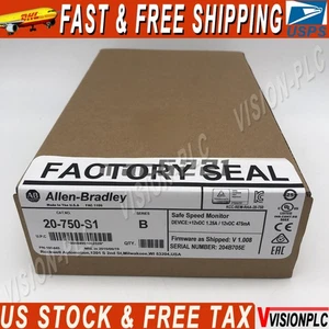 New Factory Sealed AB 20-750-S1 Safe Speed Monitor 20750S1- - Picture 1 of 10