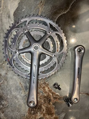 Juego de bielas triple Campagnolo Record 53/42/30 172,5 mm 10 velocidades ULTRA DRIVE XLT+++ Foto 1 de 4