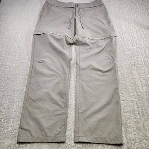 Pantalones convertibles Mountain Hardwear para mujer 14 beige rendimiento elástico secado rápido - Imagen 1 de 12