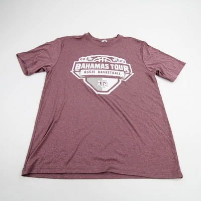 Texas A&M Aggies Baw Athletic Wear Short Sleeve Shirt Men's Salmon New - Image 1 of 4