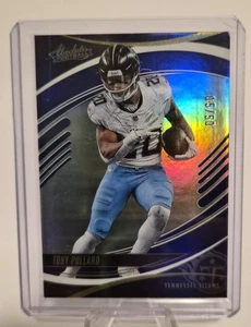 Tony Pollard Panini Absolute #89 Spectrum Blue /50 - Picture 1 of 2