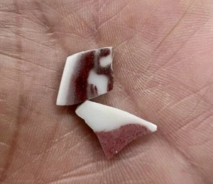 C17 Shards of Underglaze red. Chenghua period. official kiln.Ming Dynasty 明代釉里红 - Picture 1 of 5