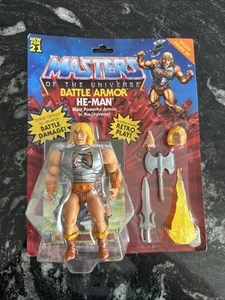 MOTU Origins Battle Armor He-Man Deluxe Figure Set - Picture 1 of 11