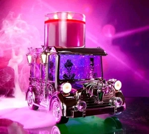Bath & Body Works LEUCHTENDER LEICHENWAGEN WASSERKUGEL 3-Docht-Kerzenhalter kostenloser Versand - Bild 1 von 8