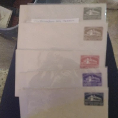 U.S. Postage 1732-1932 Washington Mount Vernon 1-5 c Envelopes Unused  (e150 - Image 1 of 4
