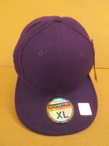 LILA BASEBALL CAP - 6 PANEL TAILLIERT - GRÖSSE XL - BRANDNEU VON CITY HUNTER - Bild 1 von 8