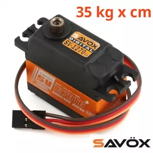 Savox Servo - SV-1270TG Digital - High Voltage - Coreless Motor - Titanium Gear - Imagen 1 de 2