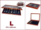 Militaria-Holz-Sammelvitrinen-Vitrinen-L-SAFE-5866-Orden-Abzeichen-Spangen