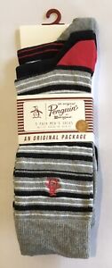 Original Penguin Munsingwear 3 Pack Mens Socks Multicoloured UK 7-11 BNWT