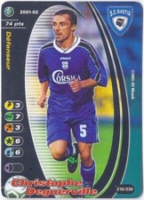 Card Football Champions Base Action Panini Ligue 1 One France 2001-02 2002