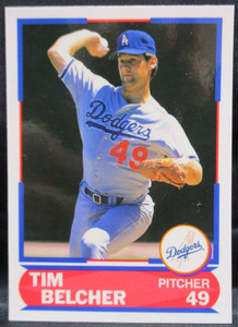 1989 Score Young Superstar Tim Belcher Baseball Card #36 (002)
