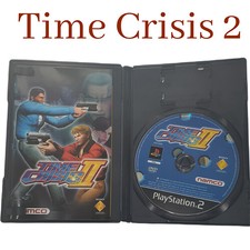 PS2 Time Crisis II 2001 Sony PlayStation 2 USED slightly used