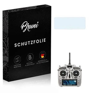 Bruni 2x Folie für FrSky Taranis X9D Plus Schutzfolie Displayschutzfolie - Afbeelding 1 van 8