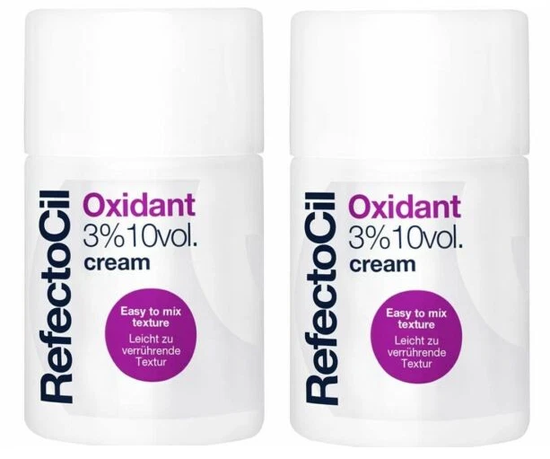 RefectoCil Oxidant Creme 3%c Ceamy Developer Eyelash & Eyebrow Tinting 100ml x 2 - Image 1 of 1