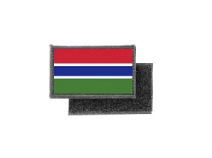 Flag patch printed badge country gambia - Picture 1 of 1