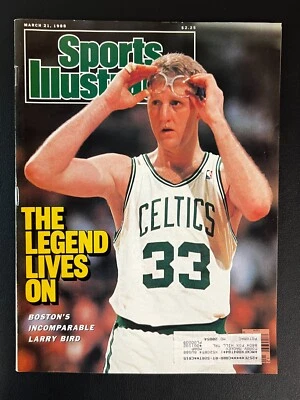 Sports Illustrated Magazine - March 21st 1988 Issue w/ Larry Bird Cover - Image 1 of 3