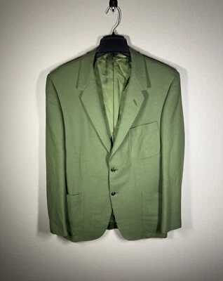 Oxxford Clothes Claridge Cashmere Sport Coat Blazer Mens Size 42 Tall Gotham - Image 1 of 4