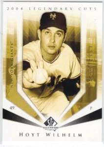 2004 UD SP LEGENDARY CUTS Card #51 HOYT WILHELM NM-MT - Picture 1 of 2