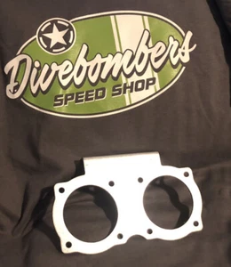Panel de calibre 2 5/8 estilo bombardero militar medidor de duelo personalizado bisel Hot Rod varilla para ratas - Imagen 1 de 4