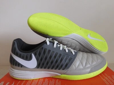 Nike Lunargato II Gato "Botines de Fútbol" Gris Humo-Voltio-Blanco Talla 11 [580456-010] Foto 1 de 4