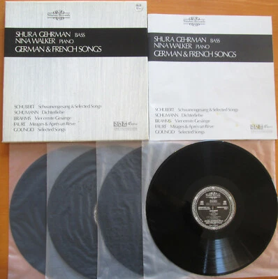 Nimbus 45001-4 Shura Gehrman German & French Songs 4LP SAM 45rpm Box Set - Image 1 of 4