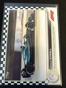 2022 Topps Formula 1 Racing Checker Flag #114 Lance Stroll - Picture 1 of 2