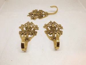 Garderobenhaken Engel Messing Stilmöbel Messinghaken Flurgarderobe 3x - Bild 1 von 1