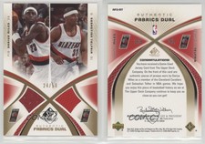 2005-06 SP Game Used Edition Gold /50 Darius Miles Sebastian Telfair #AF2-MT
