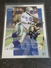 RARE 2001 MVP John Hilliard Signed On Card Auto Autograph Seattle Seahawks