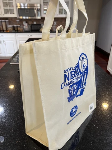 Dallas Mavericks 2011 NBA Championship large tote bag reusable Cover
