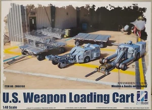 ZIMI Model 1/48 U.S. Weapon Loading Cart MHU-83 MHU-141 MJ-1B MHU-191 - Picture 1 of 7