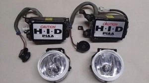 PIAA HID Fog Lights PF610 2pcs 35w Bulb D2 Round - Picture 1 of 12