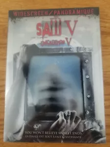 Neu, Säge V (DVD, 2009) Horror, Tobin Bell, Costas Mandylor, werkseitig versiegelt - Bild 1 von 2