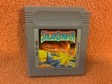 Solar Striker Nintendo Game Boy Gameboy Original Authentic Retro Classic!