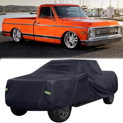 Cubierta de coche impermeable exterior sol nieve protector para camioneta Chevrolet R10 C10 K10 Foto 1 de 4