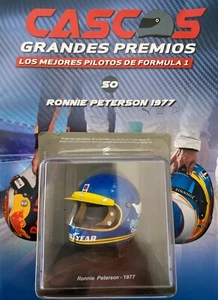 Ronnie Peterson (1977) helmet Collection 1/5 new sealed Spark Collection - Picture 1 of 5