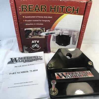 CYCLE COUNTRY- WEEKEND WARRIOR REAR HITCH FOR ATVS 75-4010 - Image 1 of 4