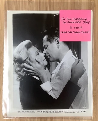 3 四骑士启示录 (1962) 原版电影剧照 G. 福特/I. Thulin — 第 1/4 张图片