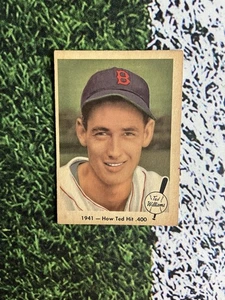 1959 Fleer Ted Williams Baseball's Greatest "1941 How To Hit 400 EX #17 Low Ship - Bild 1 von 2