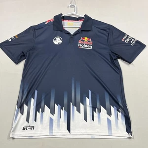 Red Bull Holden Racing Team Australia Supercars Media Polo Shirt Mens 2XL XXL - Picture 1 of 15