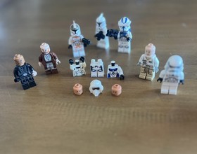 LEGO Star Wars Clone Troopers Lot &ndash; Jetpack Clone, Weapons, Extra Parts! 