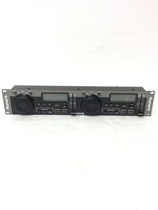 NUMARK CDN55 Rack Mount Professional Dual CD Player Controller Working Free Ship - Picture 1 of 10