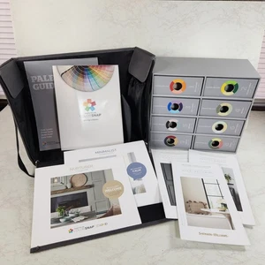 Sherwin Williams ColorSnap Portable Color Paint Swatch Sample Kit Case 2015/2017 - Bild 1 von 24
