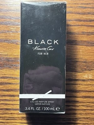 Kenneth Cole Black for Her ~ 3,4 oz / 100 ml Eau de Parfum Perfume Spray Foto 1 de 4