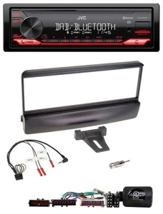 JVC DAB Lenkrad Bluetooth USB Autoradio für Ford Escort Focus schwarz - Bild 1 von 9