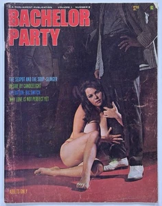 BACHELOR PARTY Magazine (1968) ELMER BATTERS Bill Edwards Pinup Legs Stockings - Picture 1 of 8