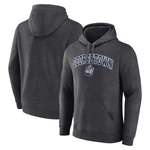 Men's Charcoal Georgetown Hoyas Campus Pullover Hoodie - Picture 1 of 3